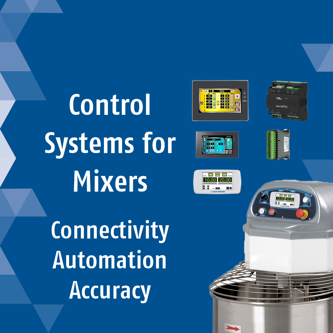 AT Mixer control solutions for control your Mixers or Planetary Mixers, form Ascon Tecnologic