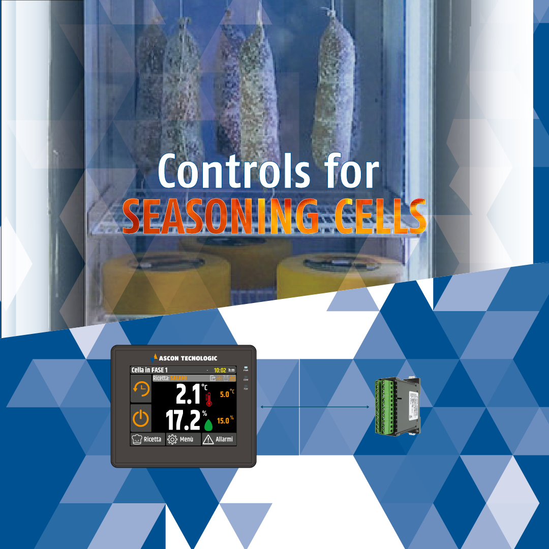 Electronic Control system for seasoning cells from Ascon Tecnologic